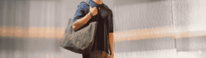 How to Wear a Tote Bag as a Man with Style